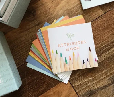 Attributes of God Verse Card Set for Kids