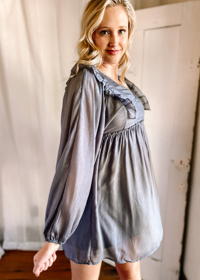 Evening Dusk Babydoll Dress
