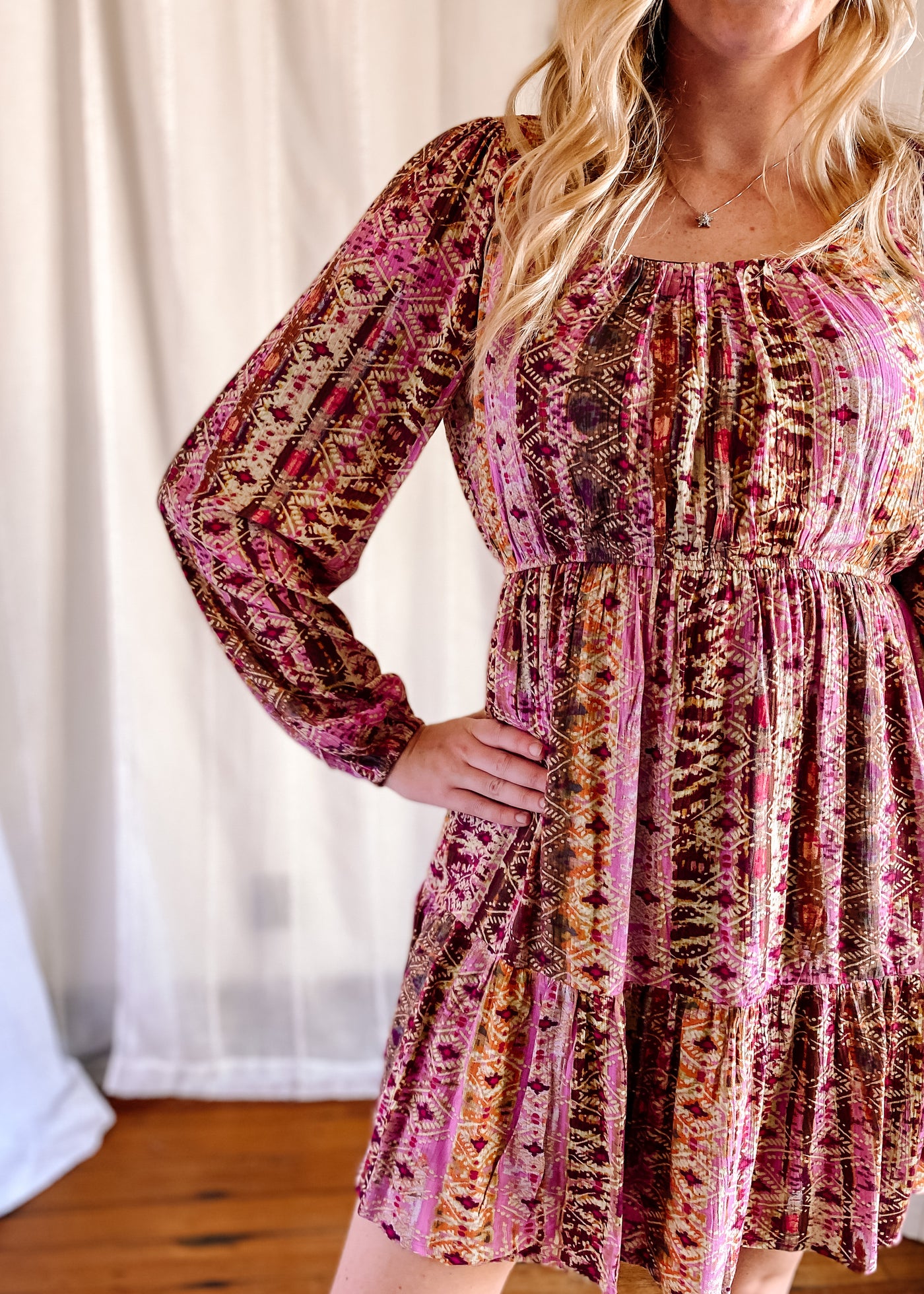 Autumn Printed Dress (Small - 3XL)