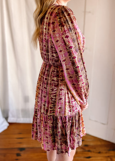 Autumn Printed Dress (Small - 3XL)