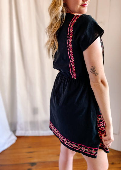 Radley Embroidered Dress (Small - 3X)