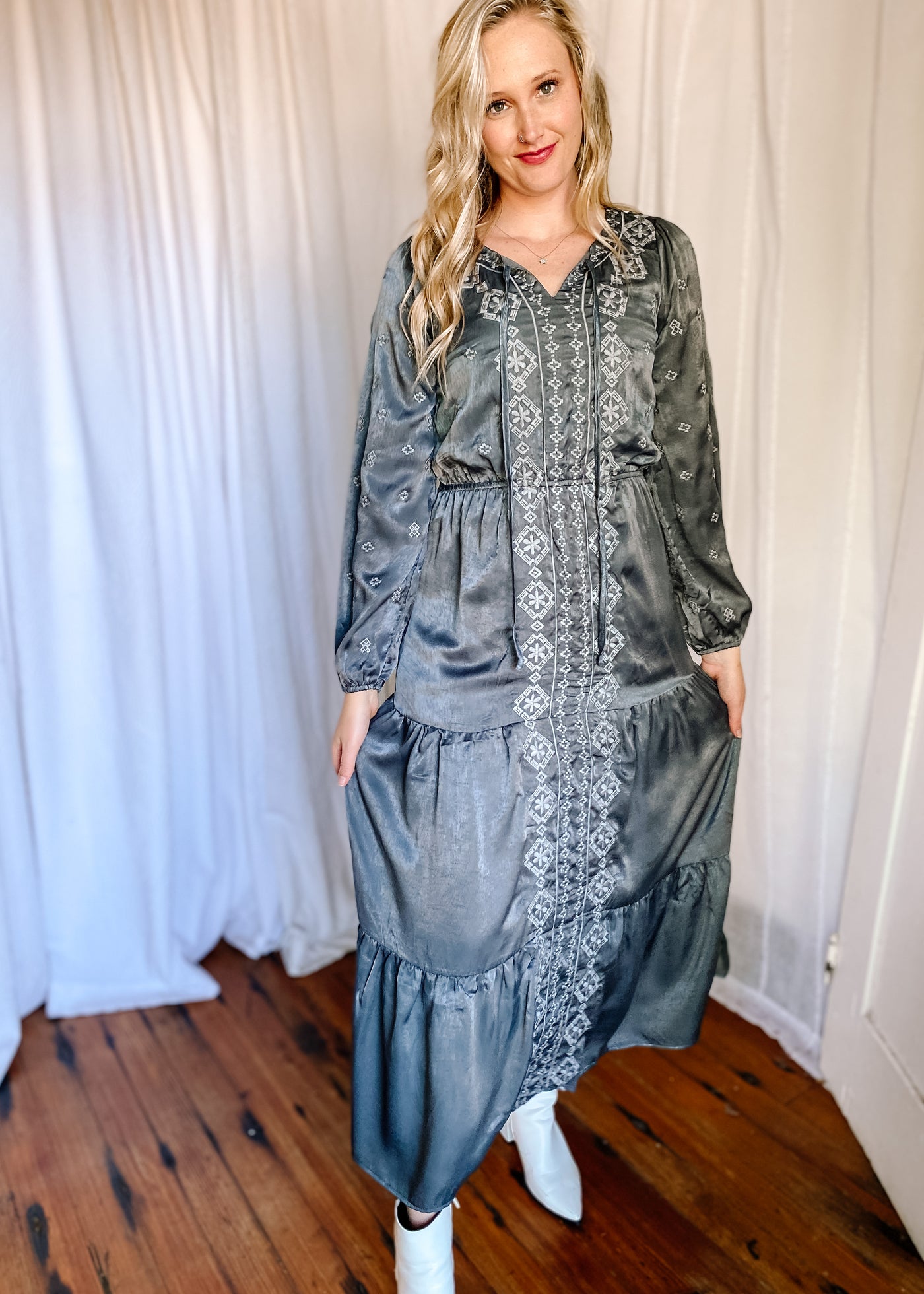 Simply Heaven Tiered Dress