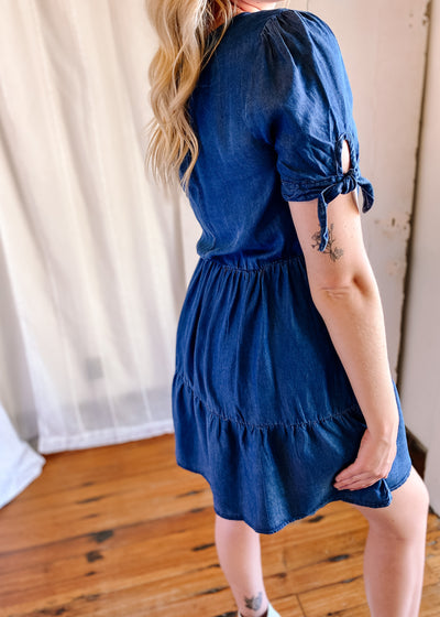 Denim Chambray Dress
