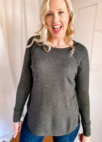 All Day, Every Day Top in Black