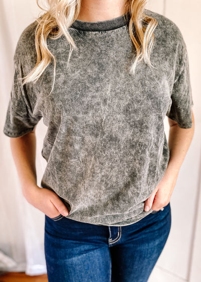Reach For The Stars Top in Black