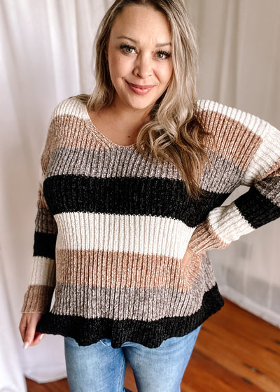 All The Magic Striped Sweater