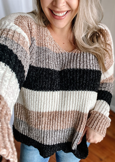 All The Magic Striped Sweater