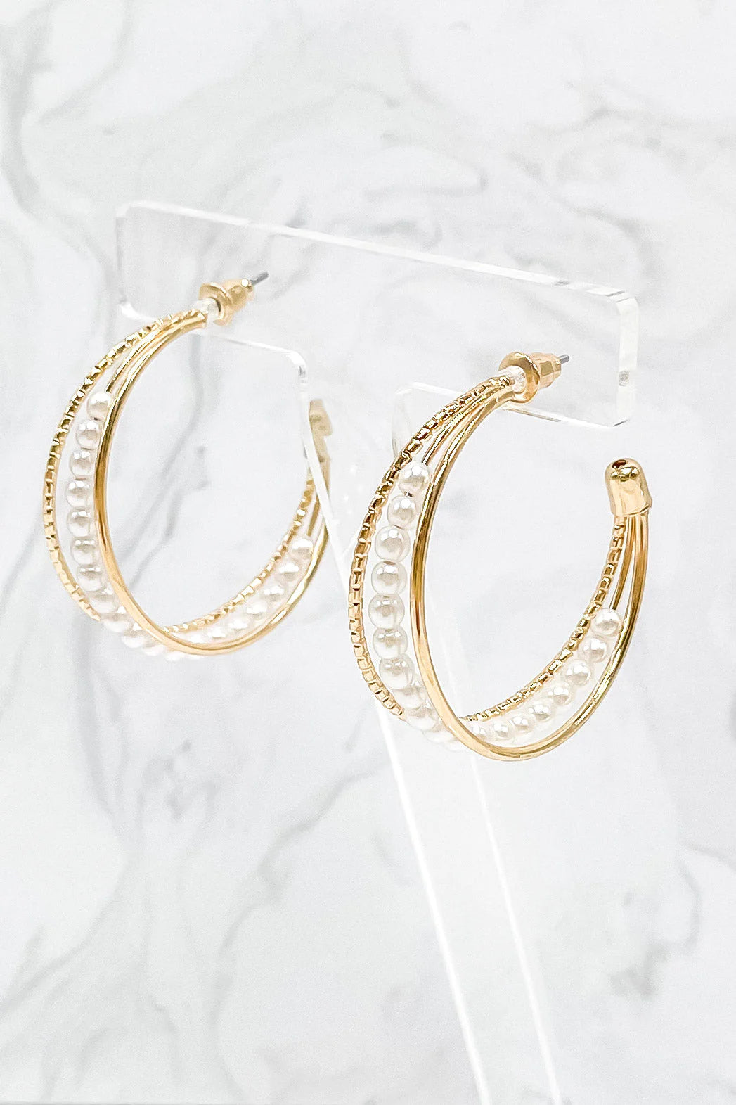 Isabell Earrings in Gold
