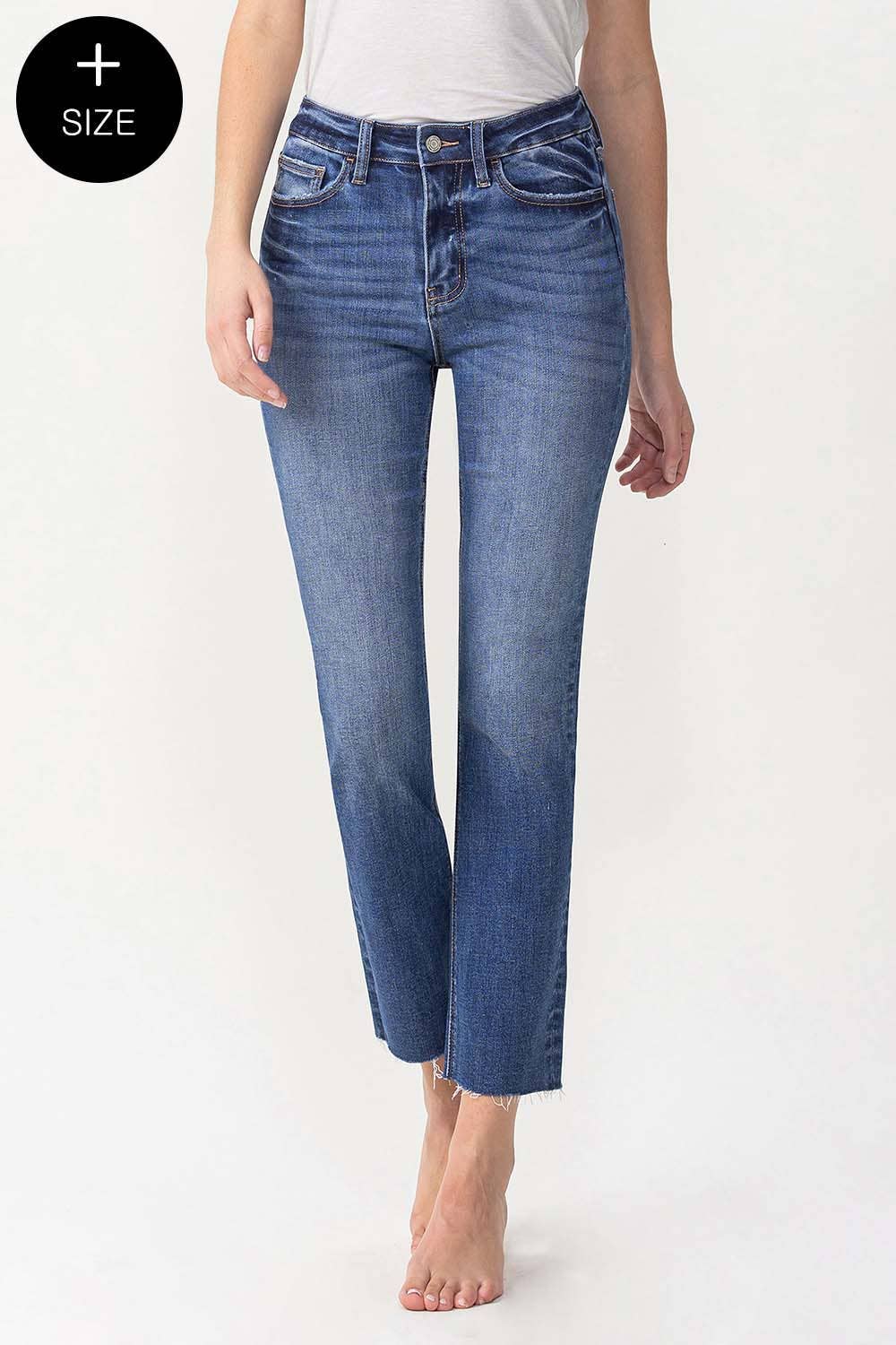 Riverside High Rise Straight Jeans