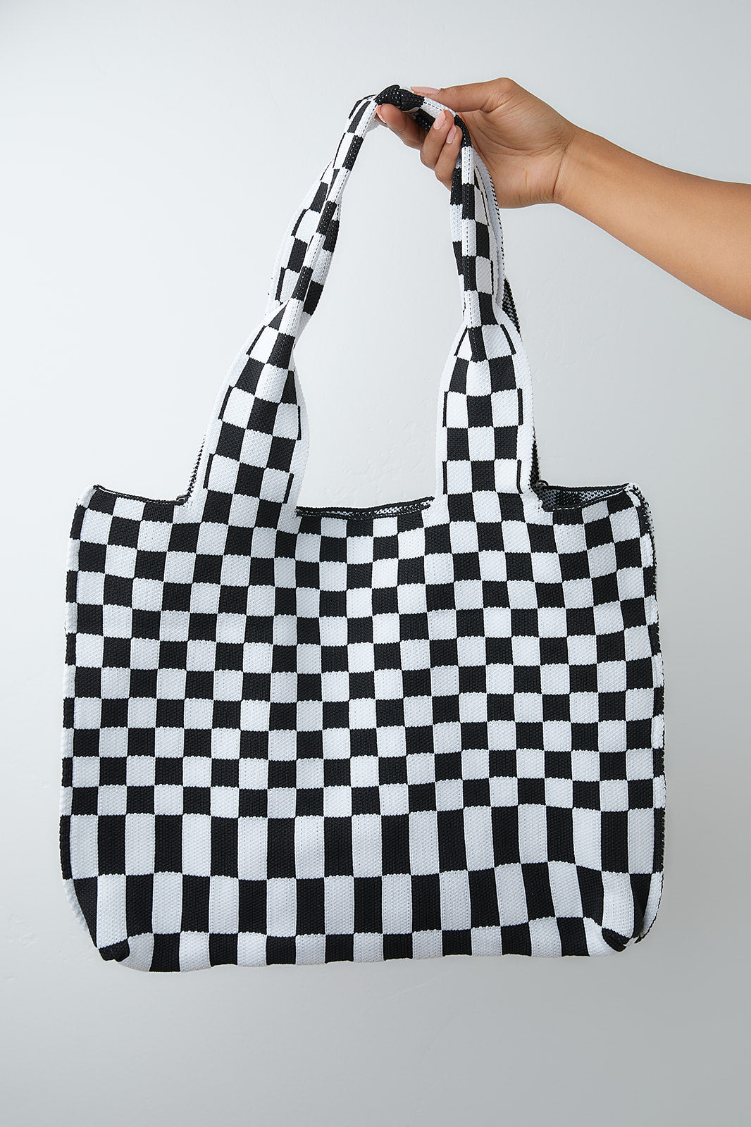 Brand Collab Checkerboard Lazy Wind Big Bag
