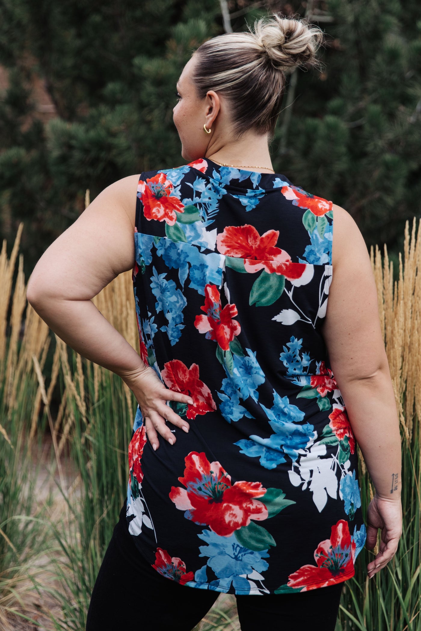 Brand Collab A Rose By Any Other Name Sleeveless Top
