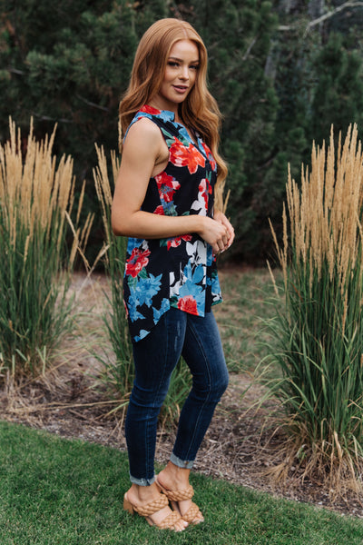 Brand Collab A Rose By Any Other Name Sleeveless Top