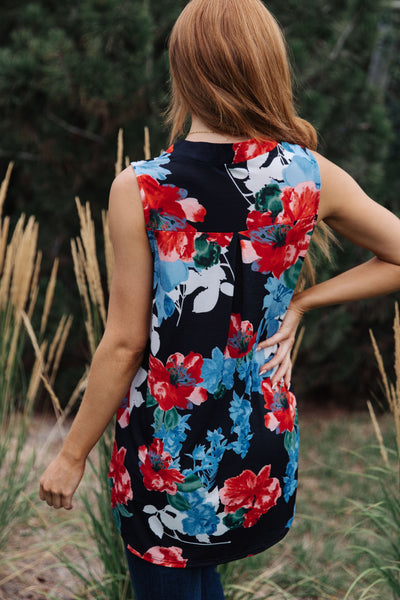 Brand Collab A Rose By Any Other Name Sleeveless Top