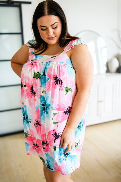Brand Collab Candid Conversations Floral Dress
