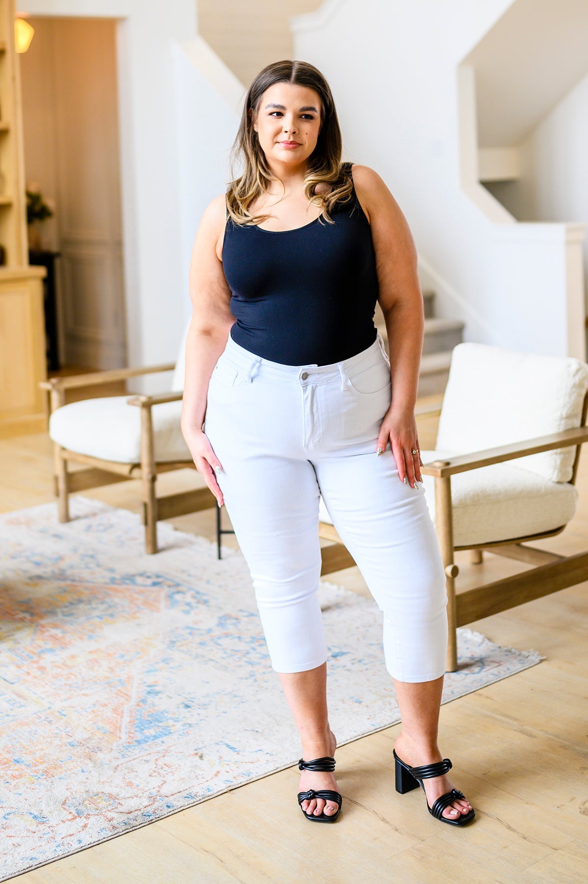 Brand Collab Certifiably Cool Mid Rise Capris