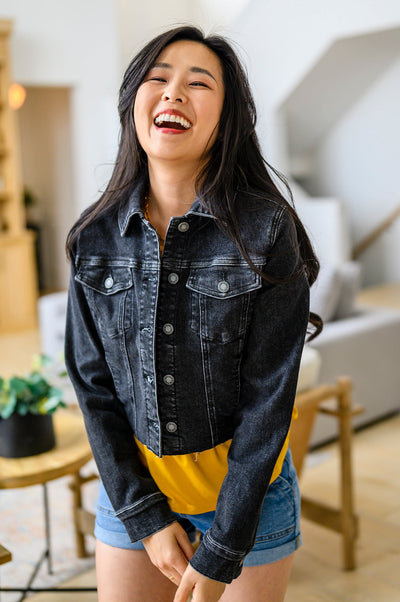 Brand Collab Brand Collab Charlie Cropped Denim Jacket