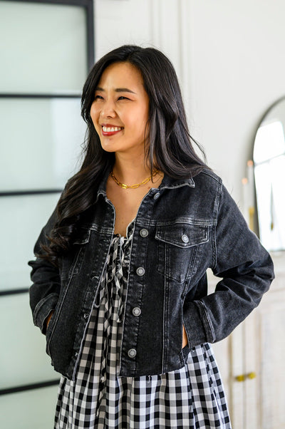 Brand Collab Brand Collab Charlie Cropped Denim Jacket