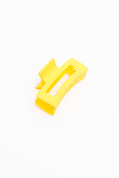 Brand Collab Brand Collab Claw Clip Set of 4 in Lemon