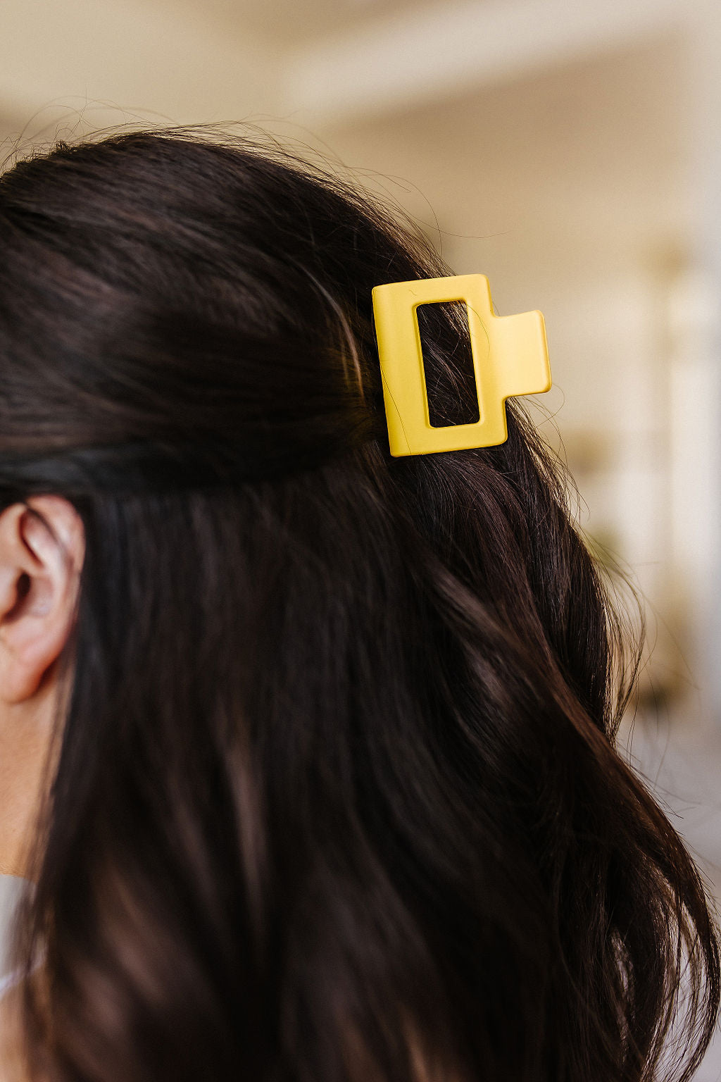 Brand Collab Brand Collab Claw Clip Set of 4 in Lemon