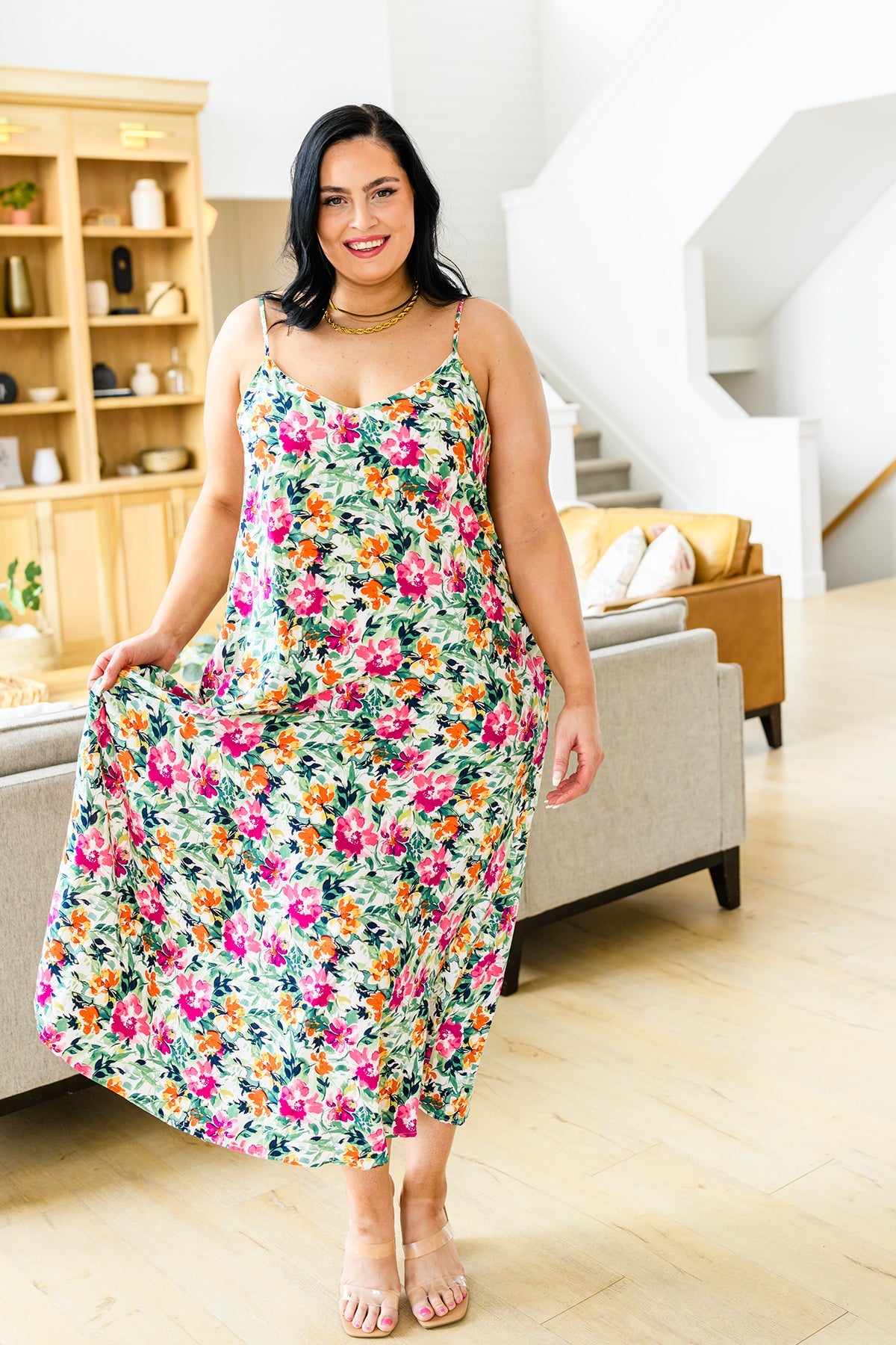 Brand Collab Click Click Bloom Floral Maxi Dress