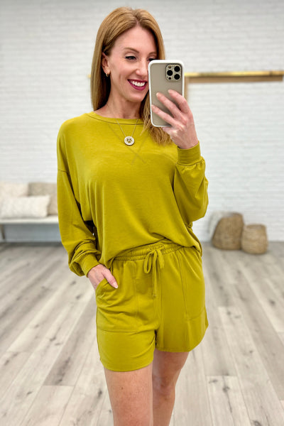 Brand Collab Oversized Top & Shorts Set