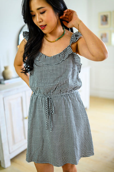 Brand Collab Day Date Gingham Dress