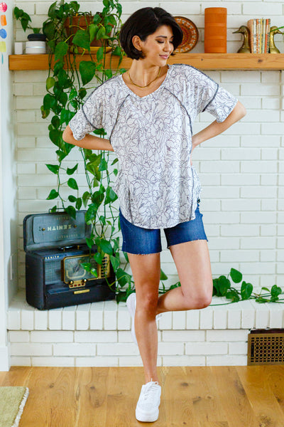 Brand Collab Endless Joy Floral Top
