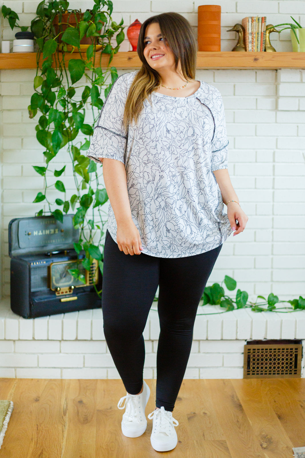Brand Collab Endless Joy Floral Top