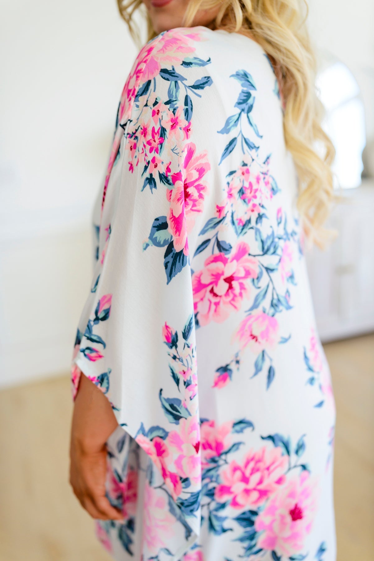 Brand Collab Forever Smitten Floral One Shoulder Dress