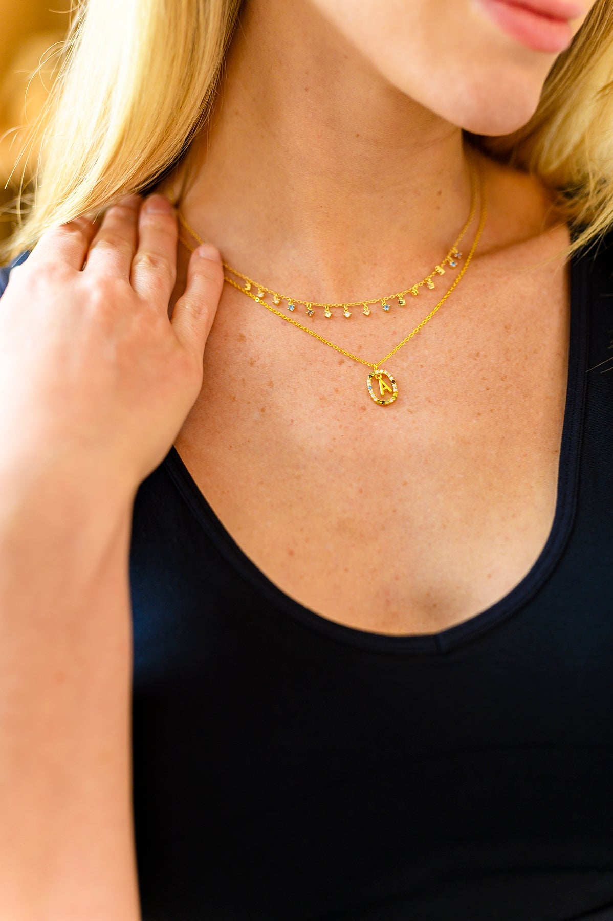 Brand Collab Linda Gems Pendant Necklace