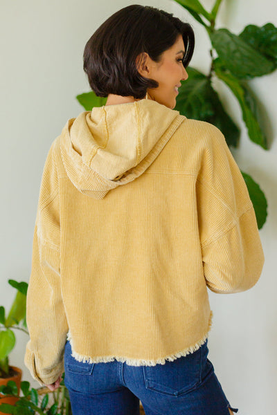 Brand Collab Give Me More Corduroy Jacket in Honey
