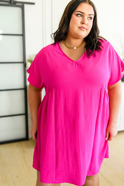 Brand Collab Here for a Moment V-Neck Dress
