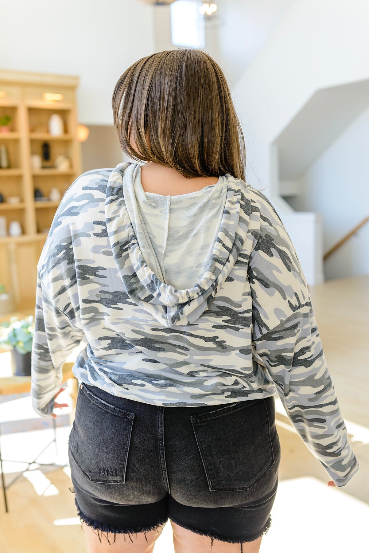 Brand Collab Hide and Seek Camo Hoodie