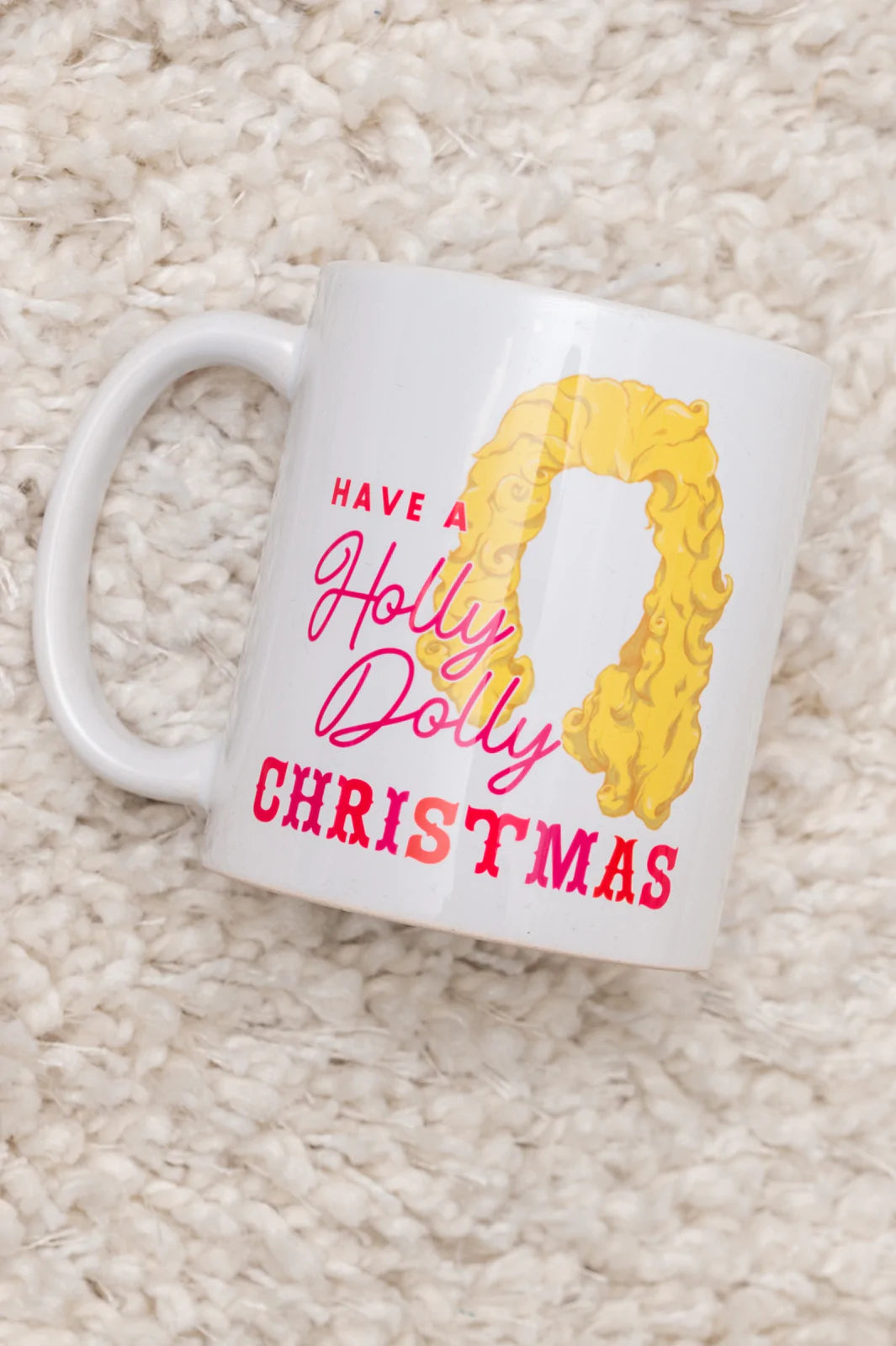 Brand Collab Holly Dolly Christmas Mug