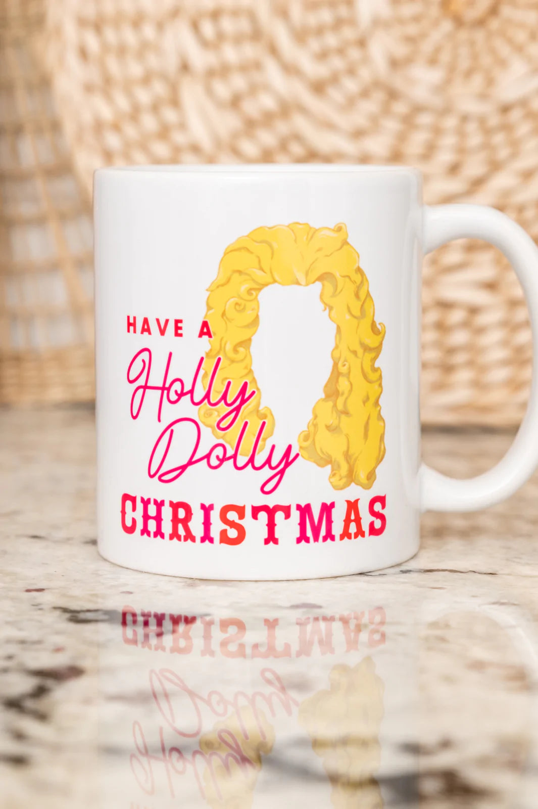 Brand Collab Holly Dolly Christmas Mug