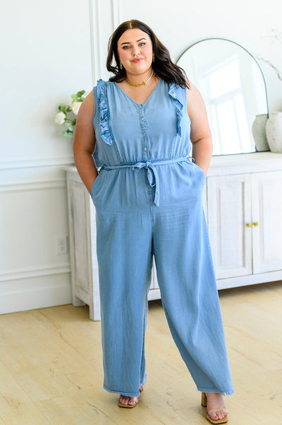 Brand Collab Brand Collab Johanna Chambray Jumpsuit