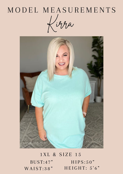 Brand Collab Short Sleeve Hoodie Dress in Heather Grey