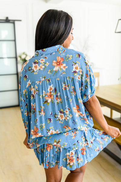 Brand Collab Lanikai Floral Button Down