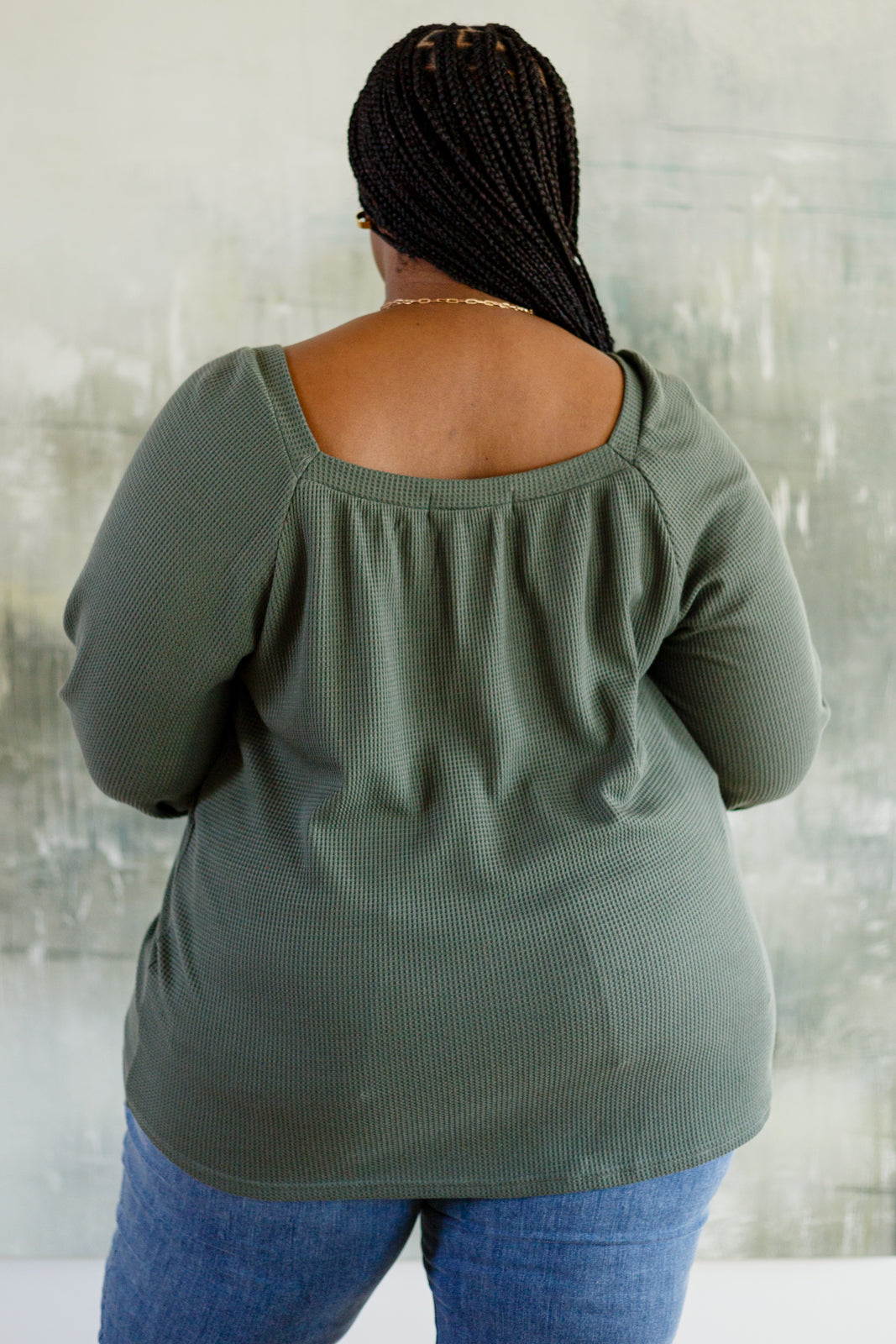 Brand Collab Like Dreamers Do Waffle Knit Top