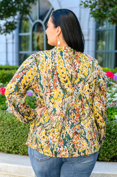 Brand Collab Lilly Ann Floral Print Blouse