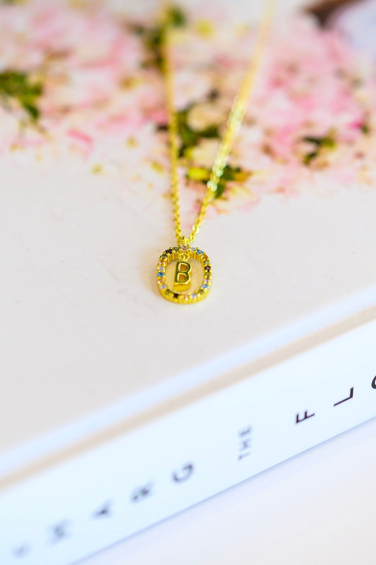 Brand Collab Brand collab Mi Amor Gold Dipped Initial Necklace