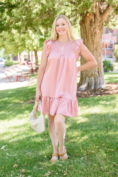 Brand Collab New Gal Ruffle Dress