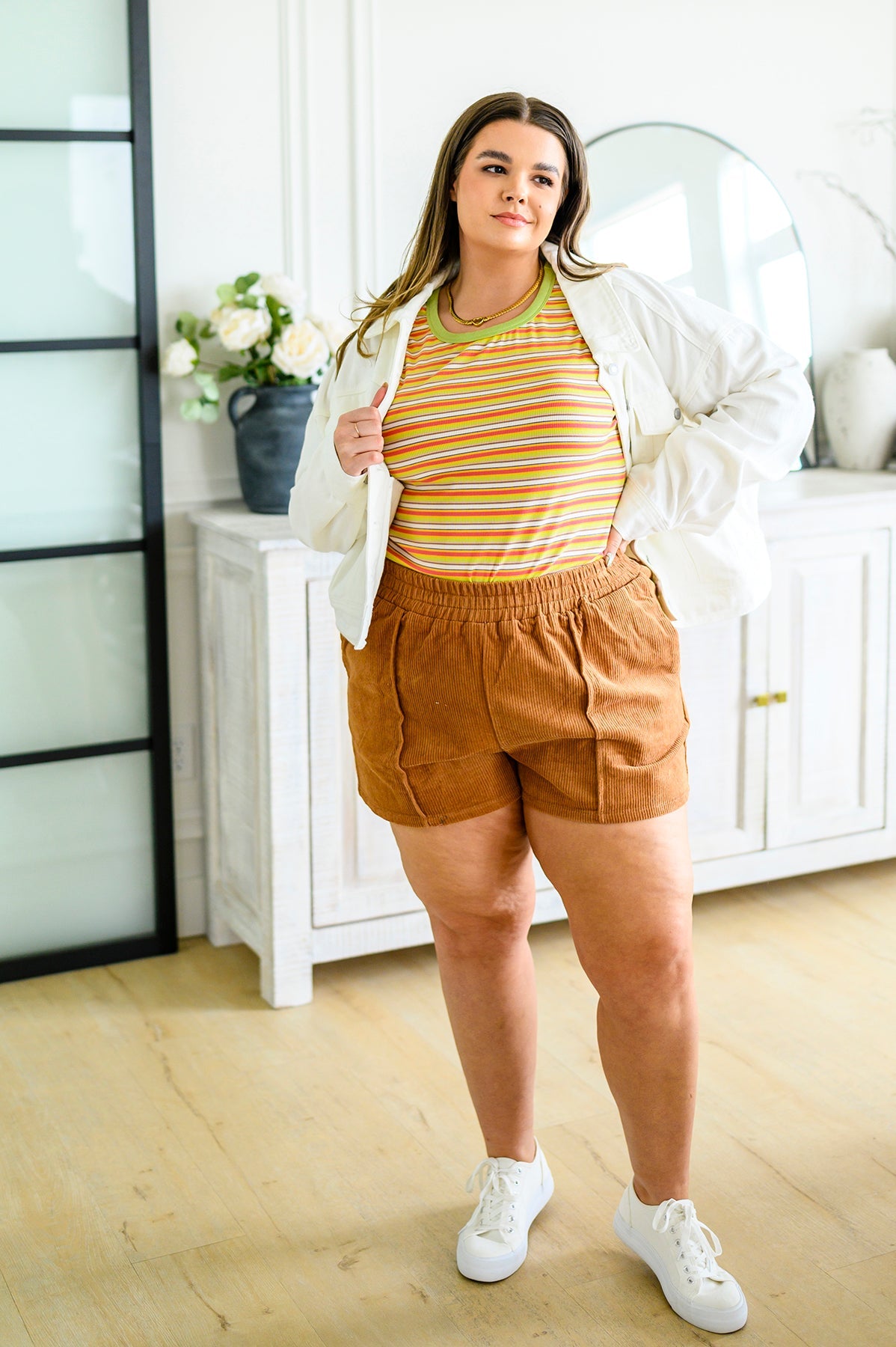 Brand Collab Now and Forever Striped Tank