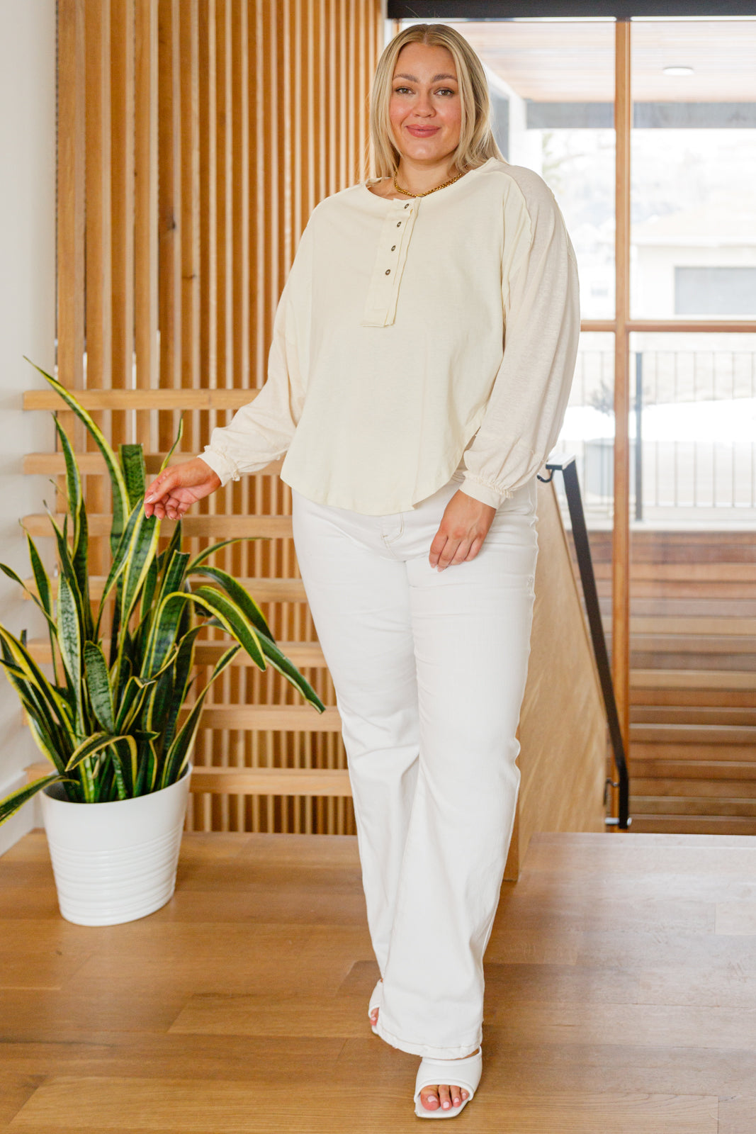Brand Collab Osaka Top In Cream