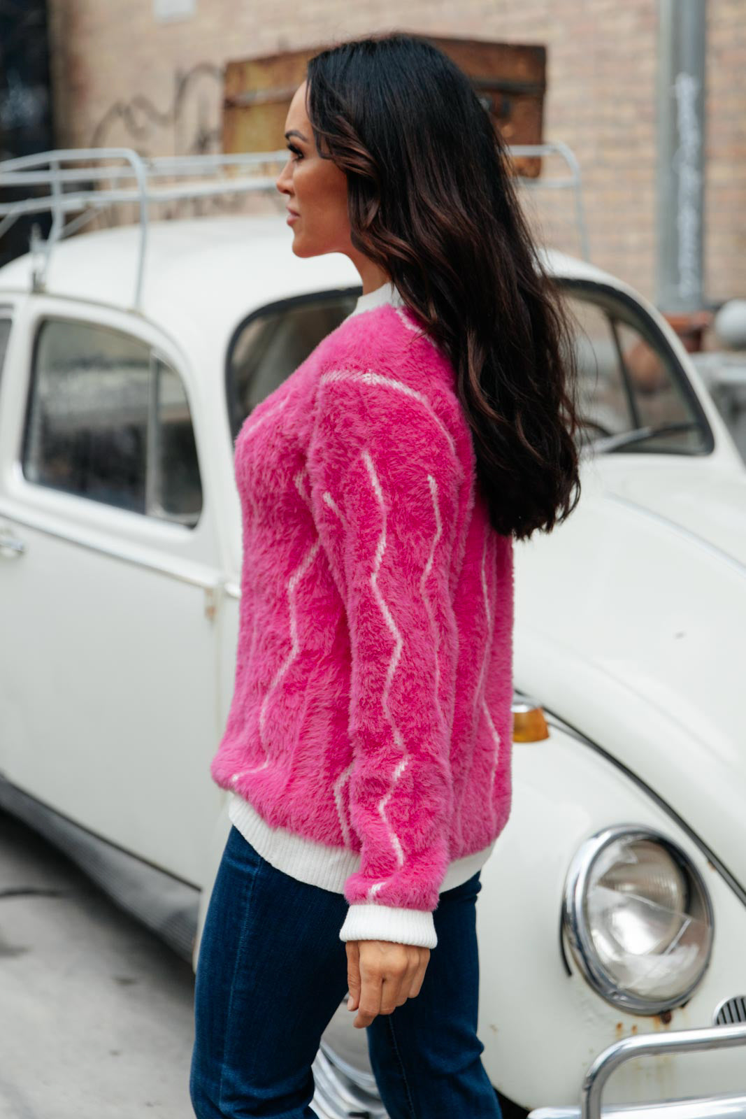 Brand Collab Pop Culture Zig Zag Sweater