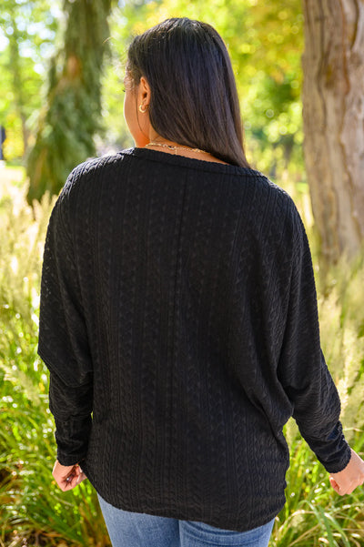 Brand Collab See Myself In You Boat Neck Dolman Sleeve Top