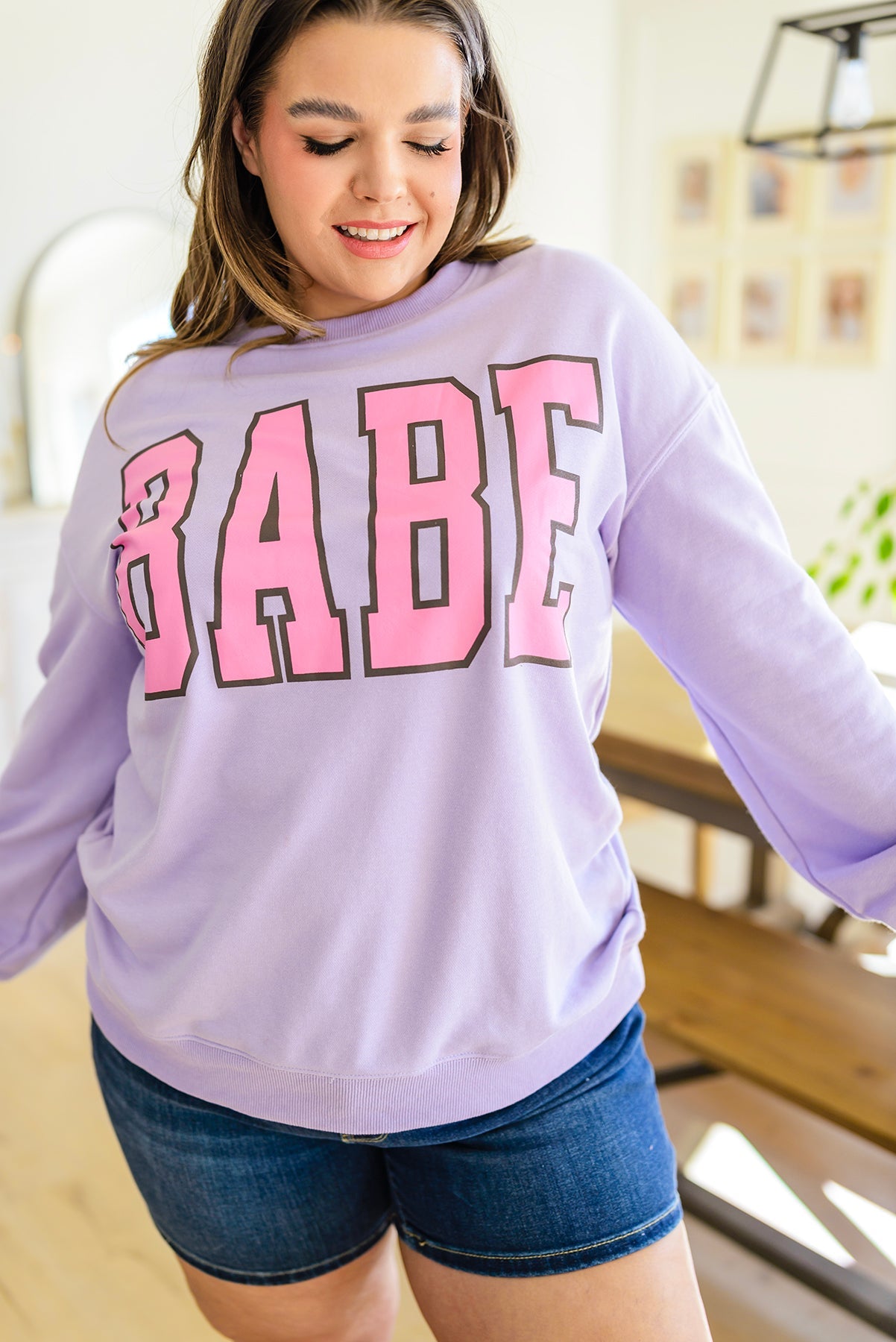 Brand Collab She's a Babe Sweater