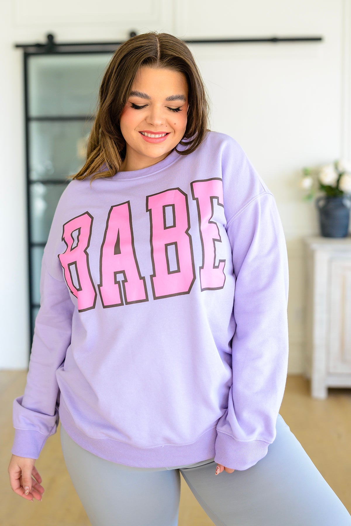 Brand Collab She's a Babe Sweater