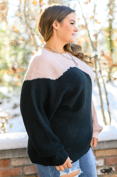 Brand Collab Speaks To My Heart Wave Knit Pullover