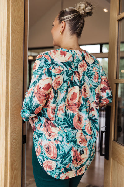 Brand Collab Whisked Away Floral Top
